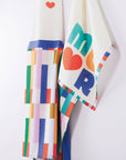 Geschirrtuch Amour bunt, 45 x 63 cm