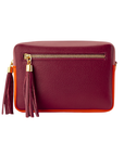 Schultertasche Maure burgunderrot
