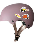 Reflektierende Sticker Brumm bunt