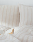 Musselin Kissenbezug Fina beige