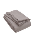 Musselin Kissenbezug Jula taupe