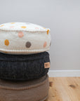 Filzpouf Olle anthrazit, 40x40x16 cm