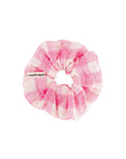 Haargummi Vichy-Print neonrosa