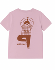 Boxy T-Shirt YOGA rosa