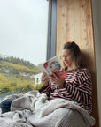 Pullover gestreift braun, One Size