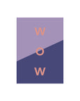 Postkarte WOW-MOM