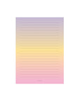 Notizblock - Sunset bunt, DIN A5