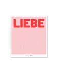 Schwammtuch LIEBE, rosa-rot