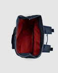 Rolltop-Rucksack dunkelblau/khaki, One Size 48x28x12 cm