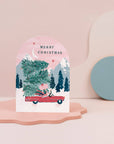 Weihnachtskarte Merry Christmas