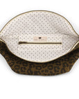 Gürteltasche mit Leopardenmuster oliv-schwarz