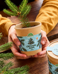 Weihnachtsbaum aus dem Becher