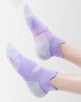 Lauf- und Trainingssocken violett, One Size 35-39