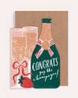 Glückwunschkarte Pop the Champagne