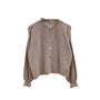 Alpaca-Cardigan taupe, One Size