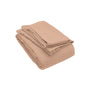Musselin Kissenbezug Jula terracotta