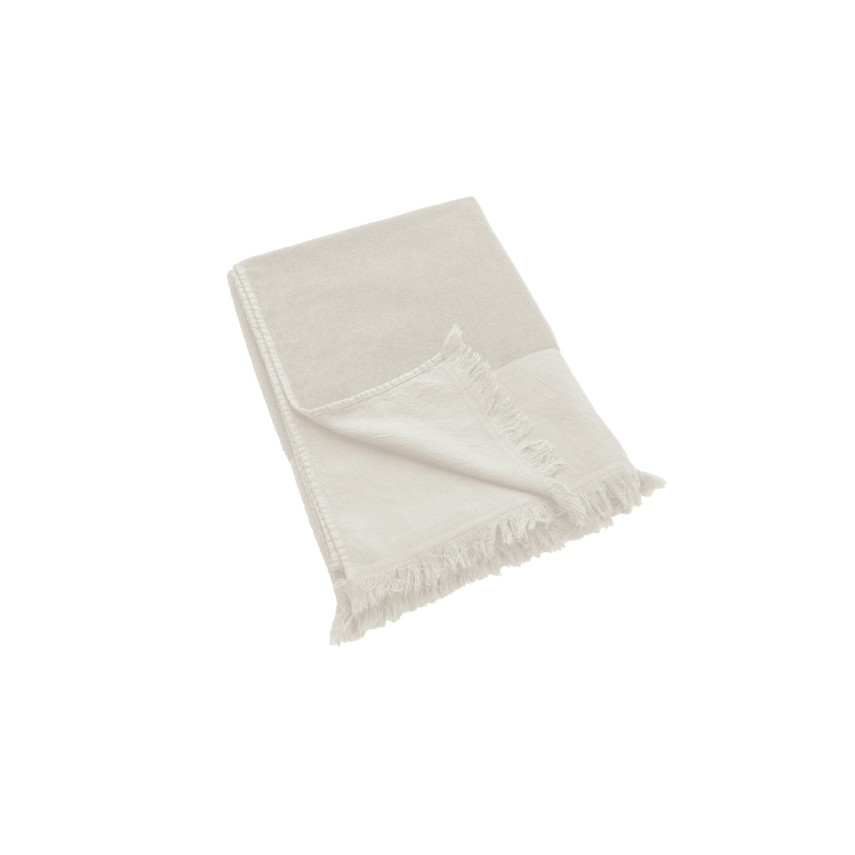 Strandtuch Malte beige, 90x170 cm