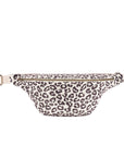 Gürteltasche mit Leopardenmuster beige