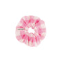 Haargummi Vichy-Print neonrosa