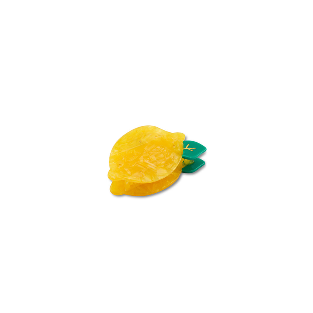 Haarspange Zitrone