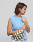 ärmellose Stricktop hellblau, One Size