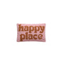 gefülltes Kissen happy place, 20x30 cm