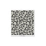 Schwammtuch Leo beige-schwarz, 17.5x19.5 cm