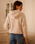 Teddyjacke beige
