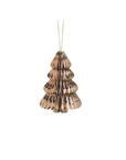 Hängender Papier-Weihnachtsschmuck Leo, 10 cm