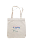 Tragetasche mit Stick Disco Ball natur, 37x40 cm