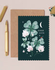 Postkarte Good Luck