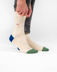 Socken meliertes beige, One Size 41-46