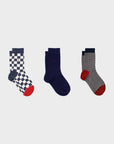 Herrensocken-Set - Fahrt zum Horizont, One Size 41-46