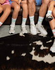 Damensocken Happy Neon