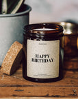 Duftkerze - Happy Birthday, 7x8 cm