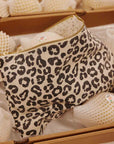Allround-Tasche Leopardenmuster schwarz-natur, 30x21 cm