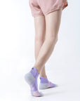 Lauf- und Trainingssocken violett, One Size 35-39