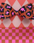 Seidenpapier Leopard ingwer-rosa